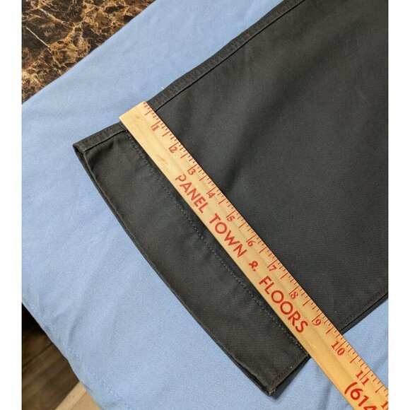 Haggar Renew Chino Straight Fit Pants 40W X 32L Dark Gray Cotton Blend NWT - Picture 12 of 12